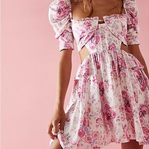 FOR LOVE AND LEMONS LUCIA DRESS SIZE XS